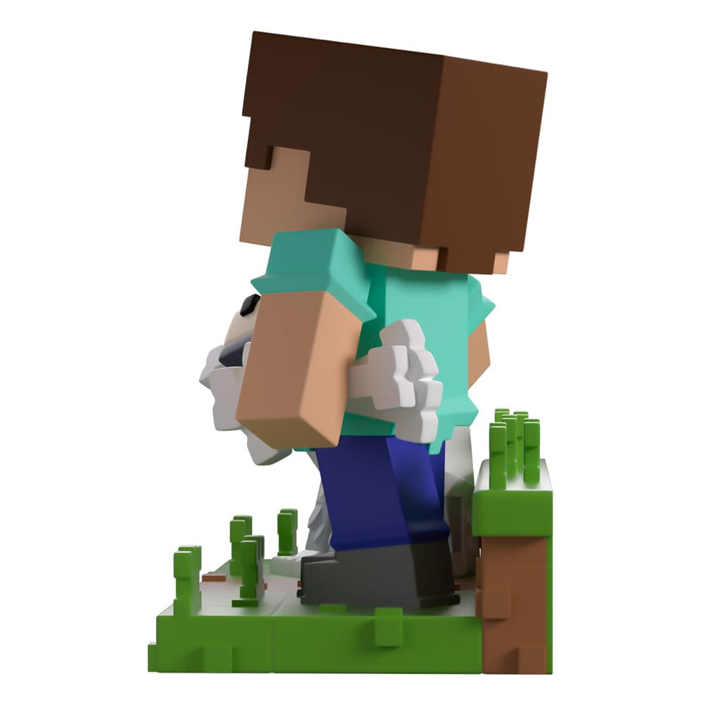 Minecraft Vinyl Figur Taming a Wolf 10 cm - Preorder - ETA: 20.01.2026