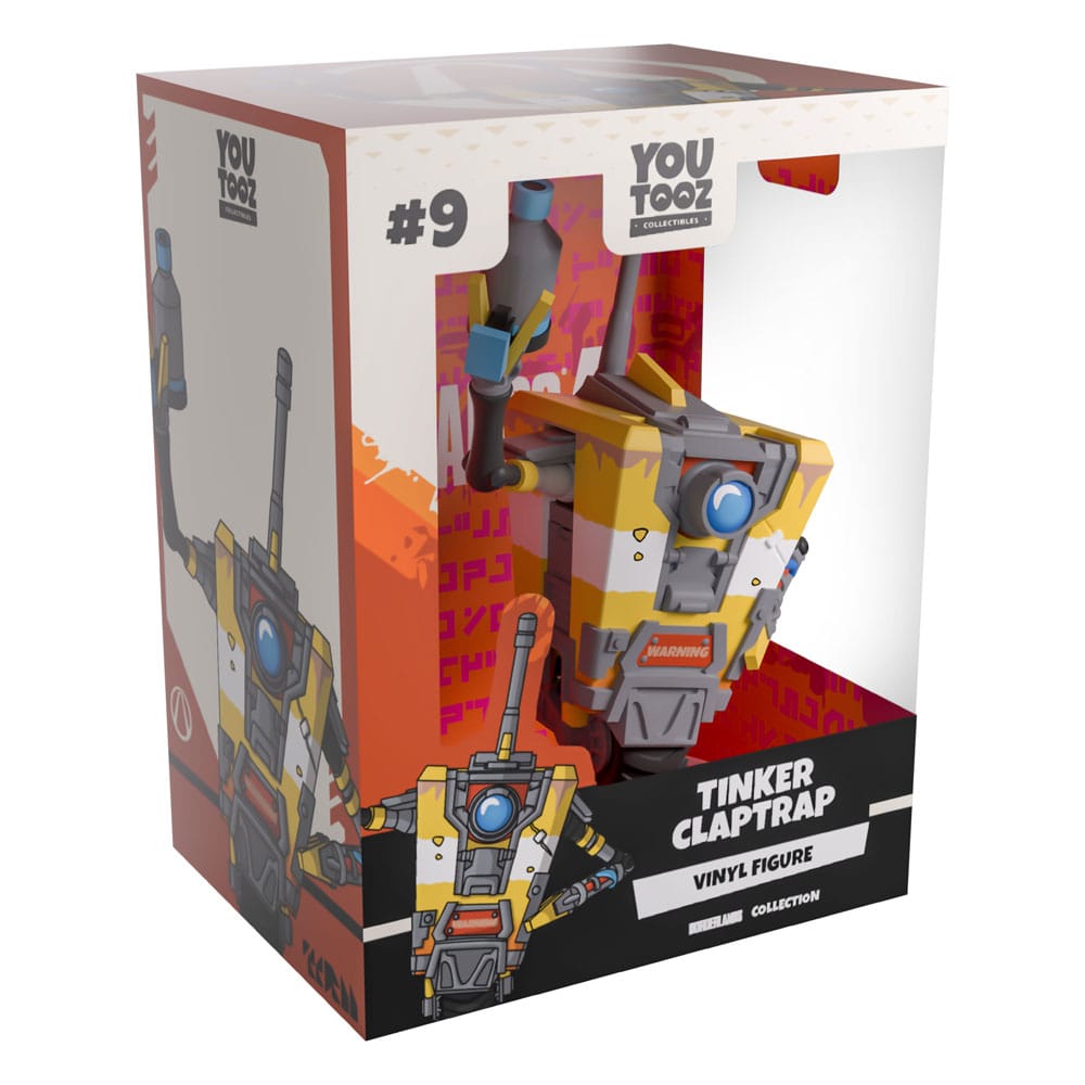 Borderlands Vinyl Figur Tinker Claptrap 13 cm                   - Preorder - ETA: 27.07.2026