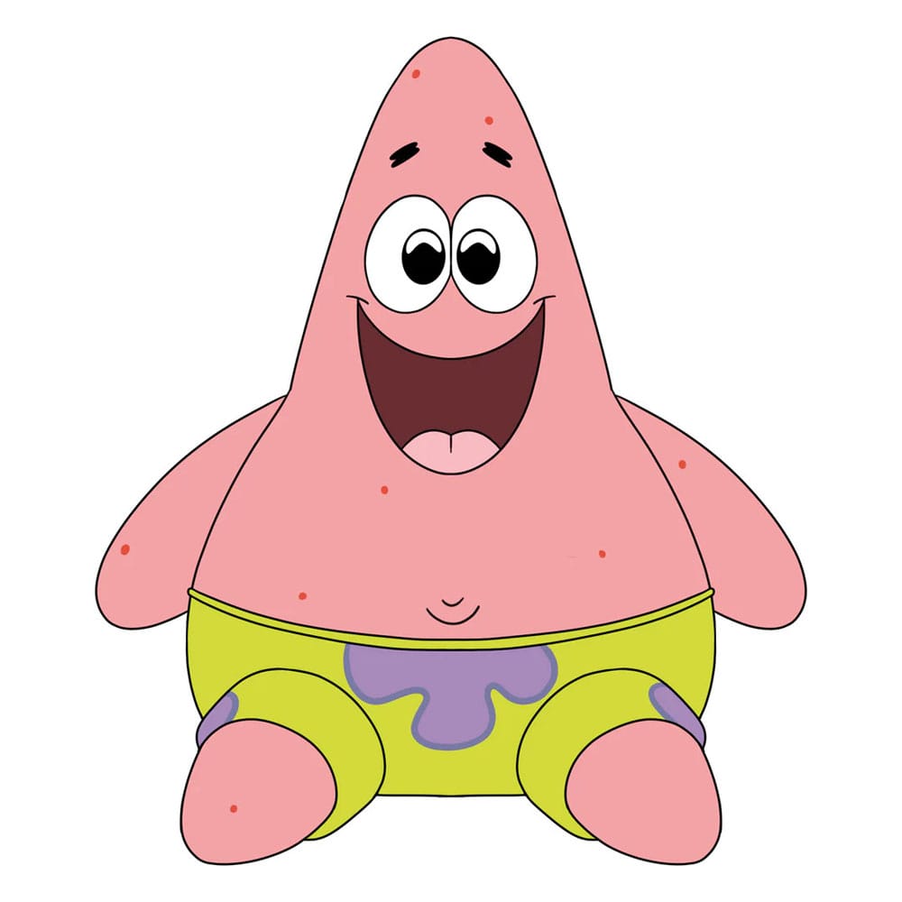 SpongeBob Schwammkopf Plüschfigur Patrick Star 22 cm - Preorder - ETA: 19.09.2025