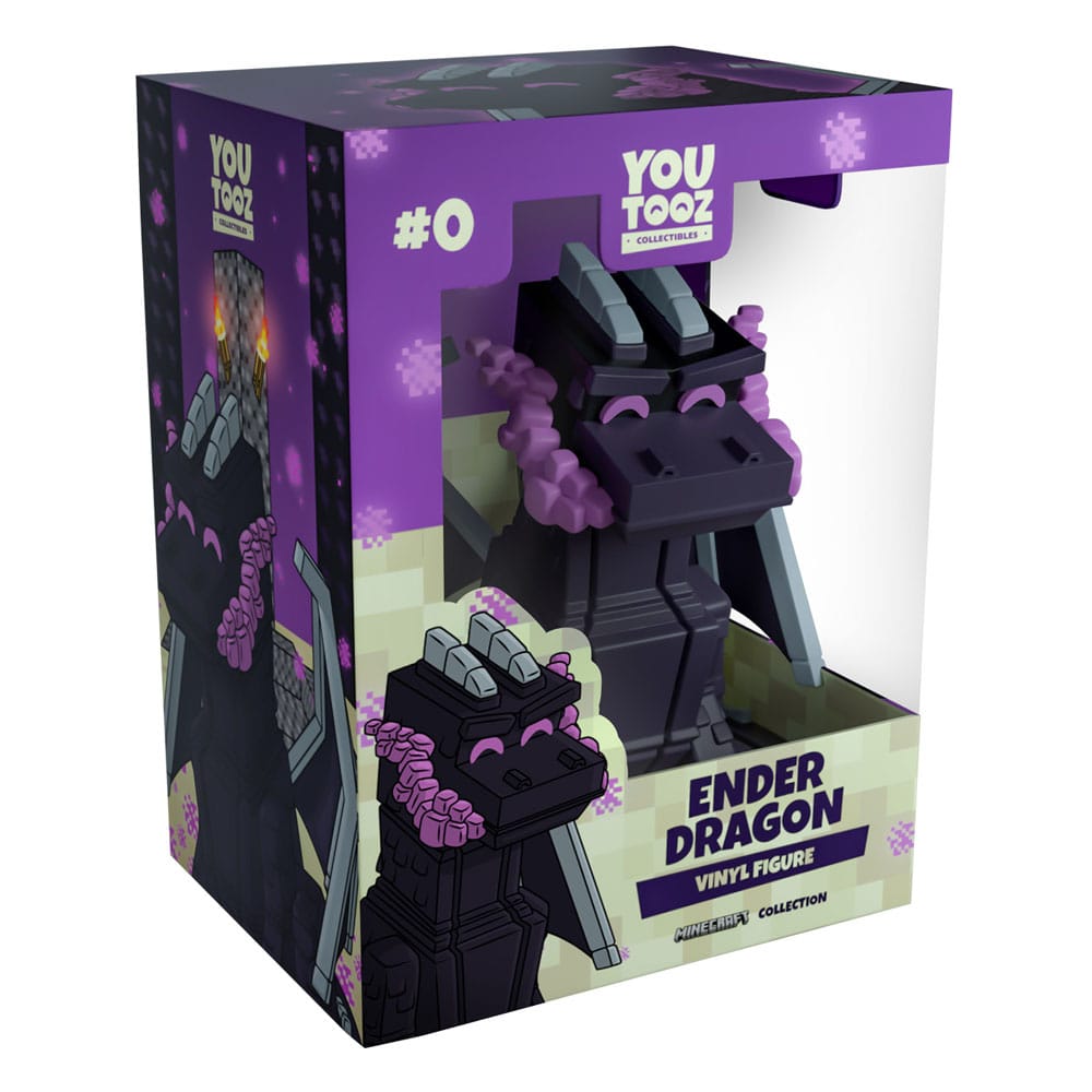 Minecraft Vinyl Figur Haunted Ender Dragon 10 cm - Versand: 5-7 Tage nach Bestellung