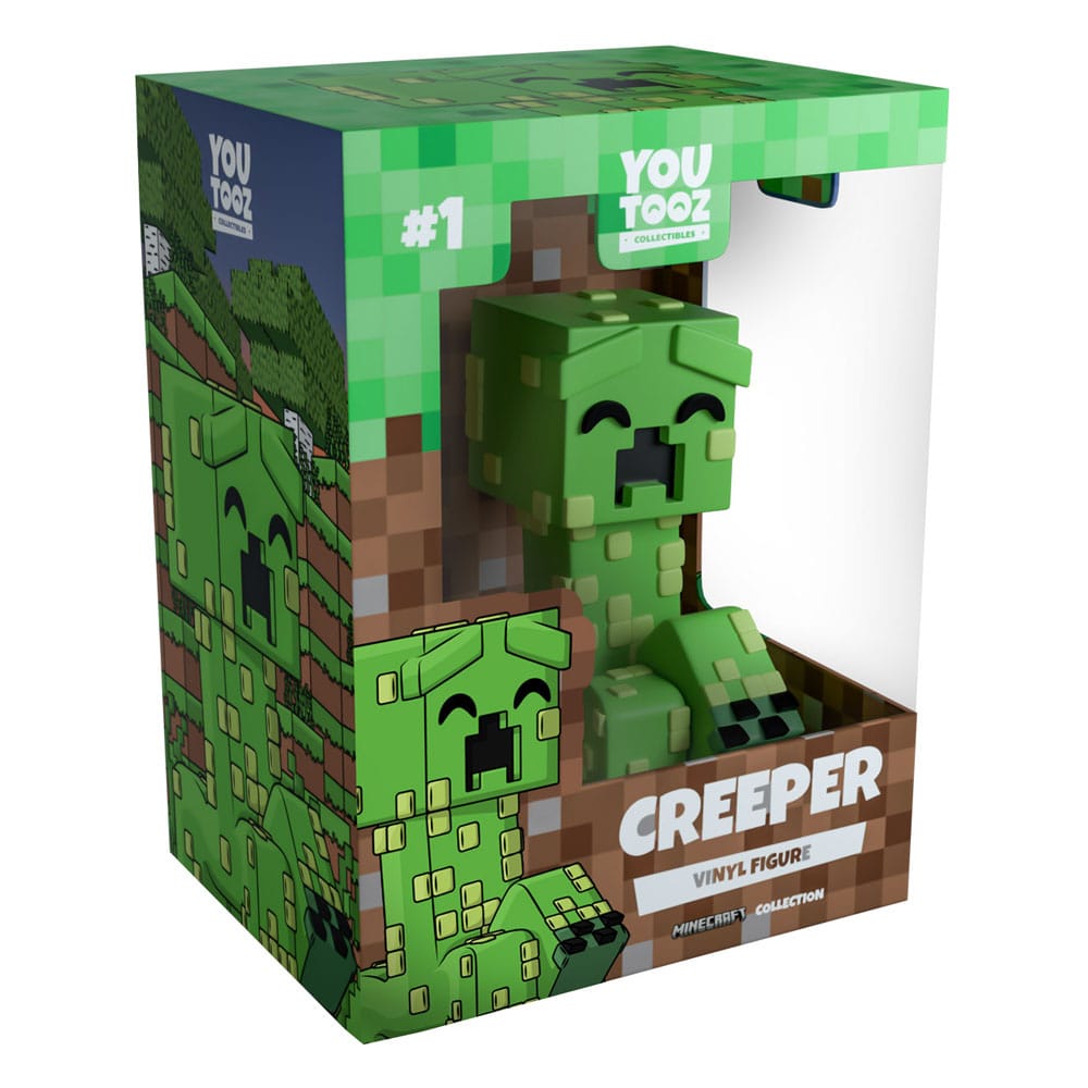 Minecraft Vinyl Figur Haunted Creeper 10 cm - Versand: 5-7 Tage nach Bestellung