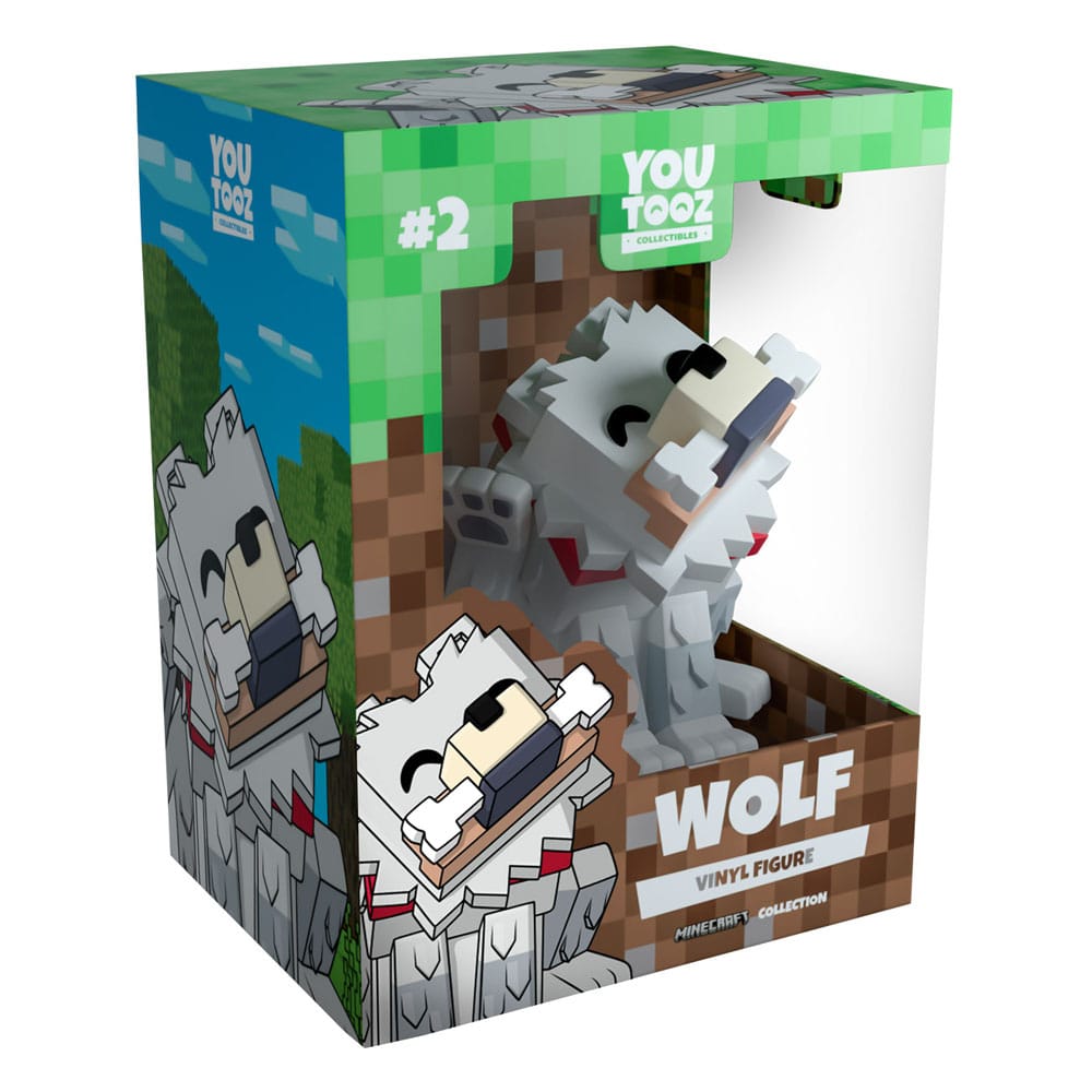 Minecraft Vinyl Figur Haunted Wolf 10 cm - Preorder - ETA: 19.09.2025