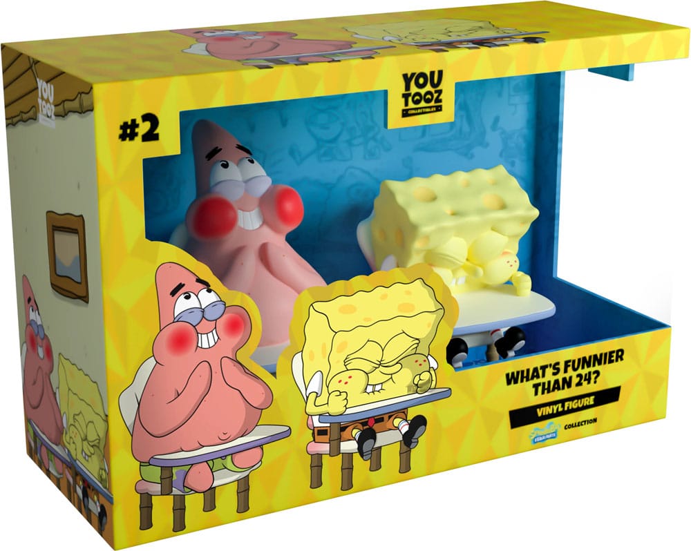 SpongeBob Schwammkopf Vinyl Figur What's Funnier Than 24 10 cm - Preorder - ETA: 19.09.2025