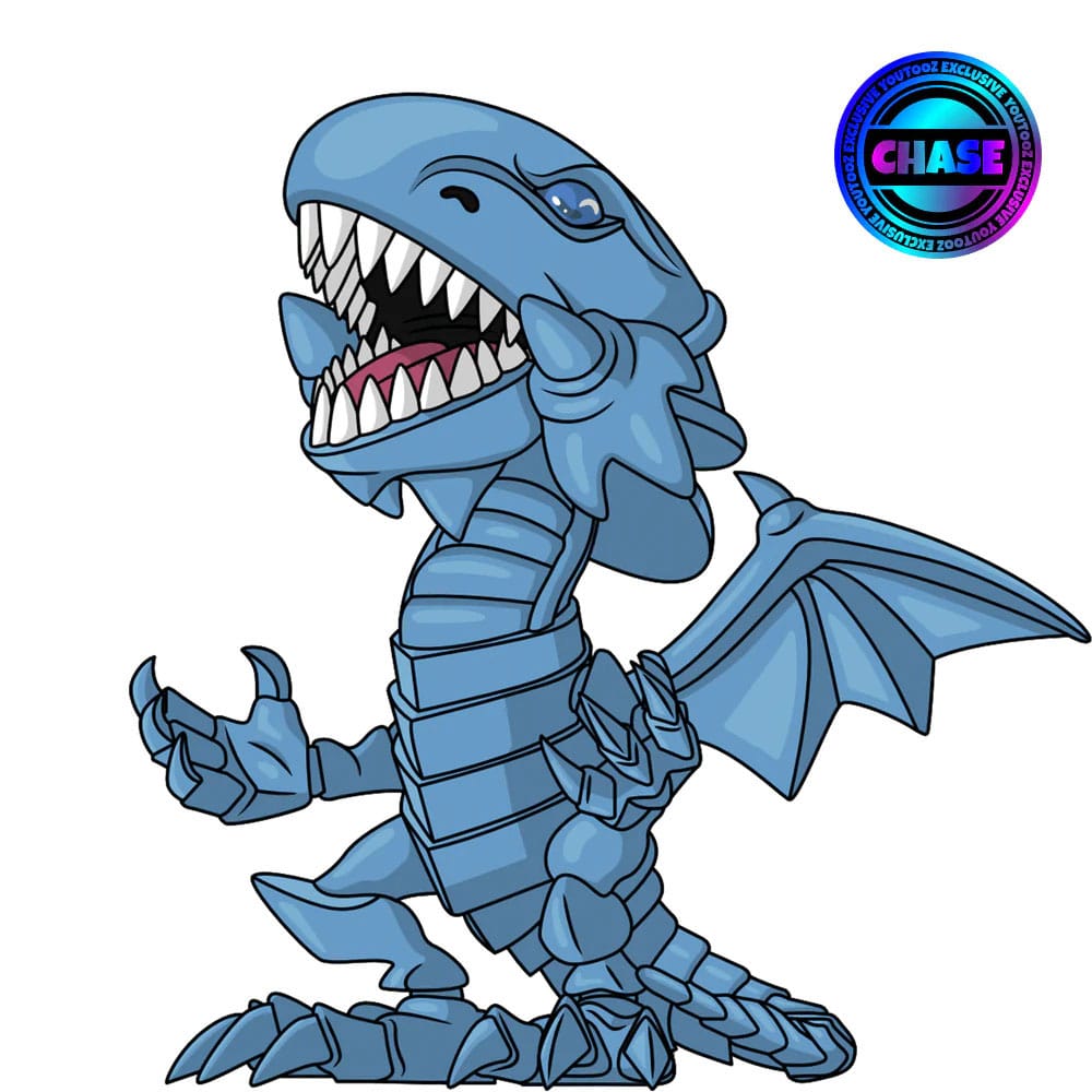 Yu-Gi-Oh! Vinyl Figur Blue Eyes White Dragon 10 cm - Versand: 5-7 Tage nach Bestellung