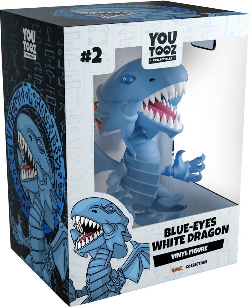 Yu-Gi-Oh! Vinyl Figur Blue Eyes White Dragon 10 cm - Versand: 5-7 Tage nach Bestellung