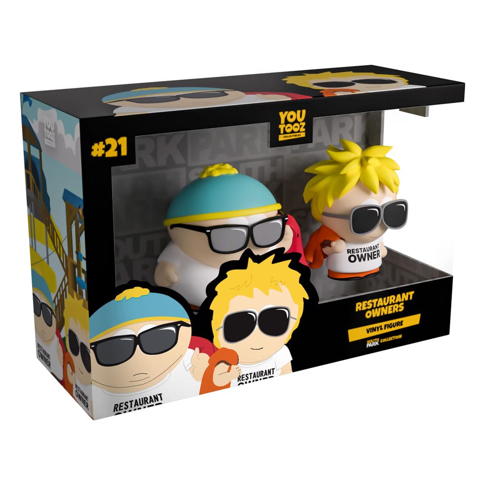 South Park Vinyl Figuren 2er-Pack Restaurant Owners 10 cm - Preorder - ETA: 19.09.2025