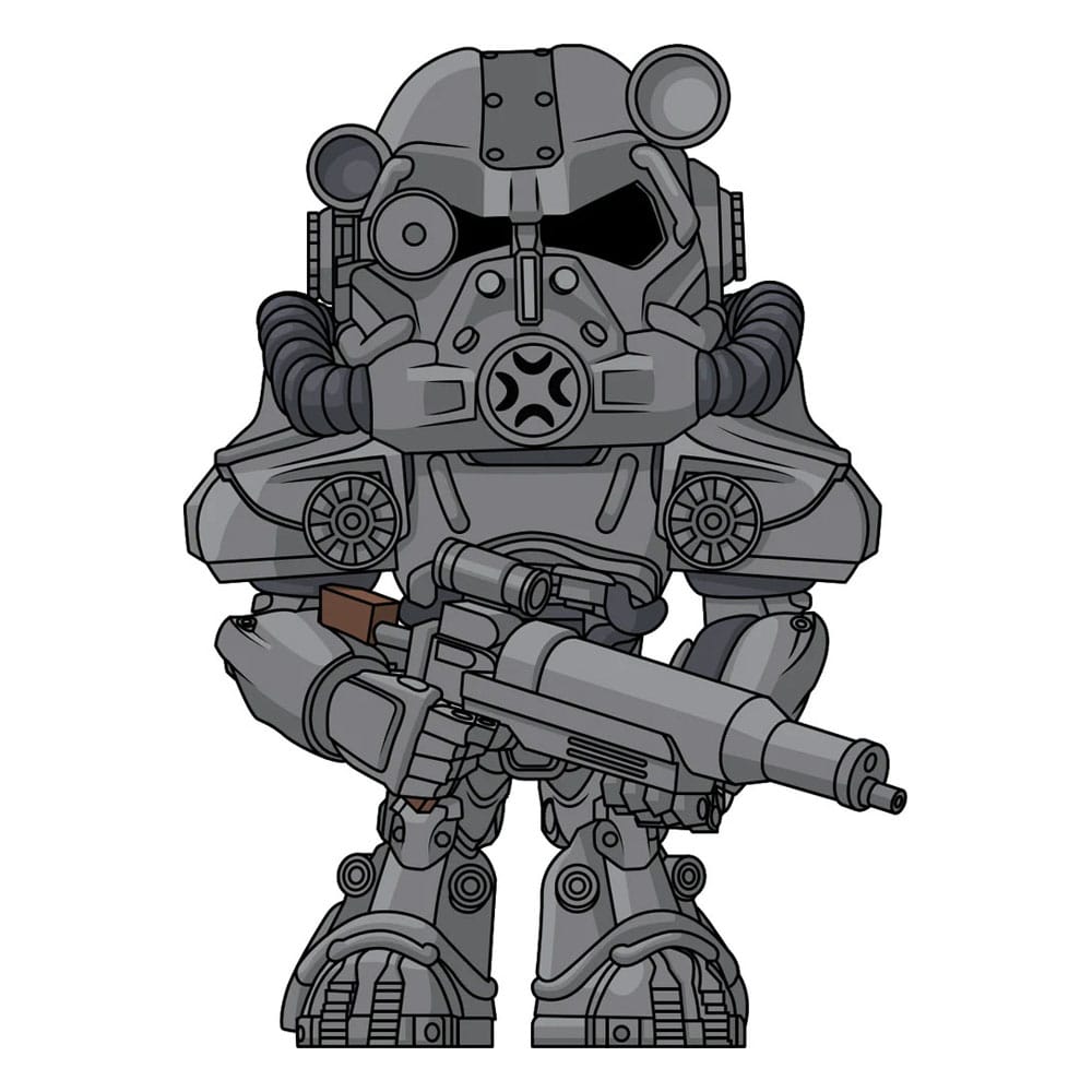 Fallout Vinyl Figur T-60 Power Armor 11 cm - Preorder - ETA: 19.09.2025