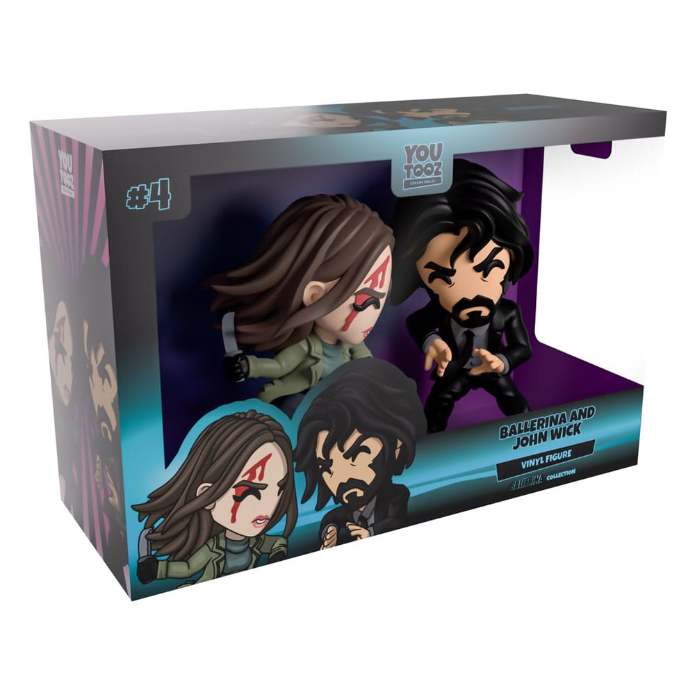 John Wick: Ballerina Vinyl Figuren 2er-Pack Ballerina & John Wick 11 cm - Preorder - ETA: 20.01.2026