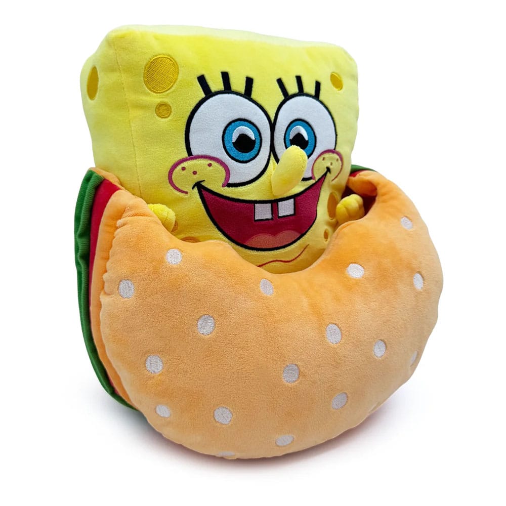 SpongeBob Schwammkopf Plüschfigur Krabbenburger 22 cm - Preorder - ETA: 19.09.2025