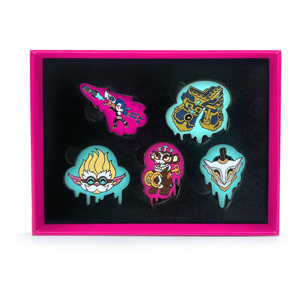 Arcane Ansteck-Pins Set 5 cm (6) - Versand: 5-7 Tage nach Bestellung