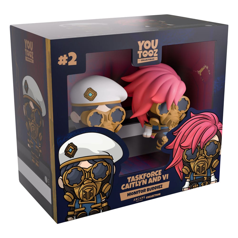 Arcane Vinyl Figuren 2er-Pack Caitlyn & Vi Taskforce 7 cm - Preorder - ETA: 11.12.2025