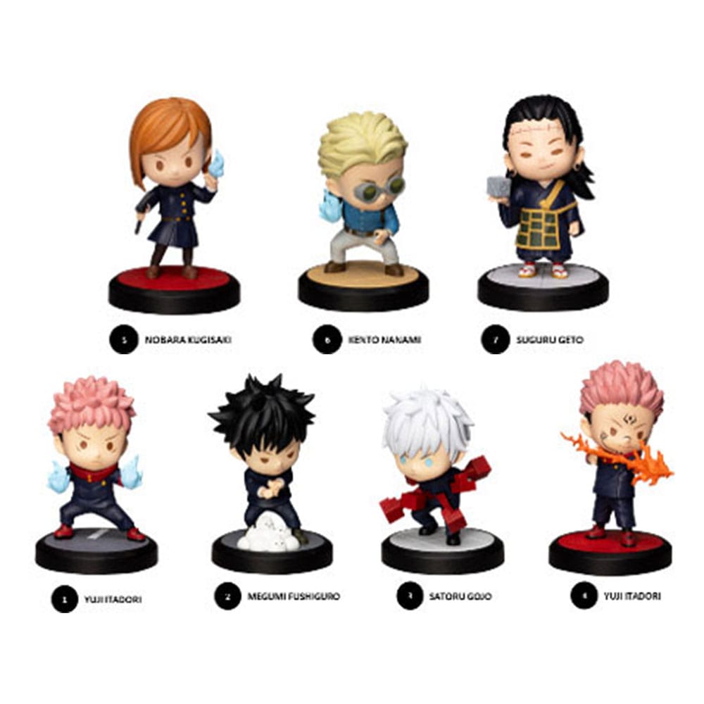 Jujutsu Kaisen Hero Box Cursed Series Minifiguren 8 cm Display (6) - Preorder - ETA: 30.10.2026