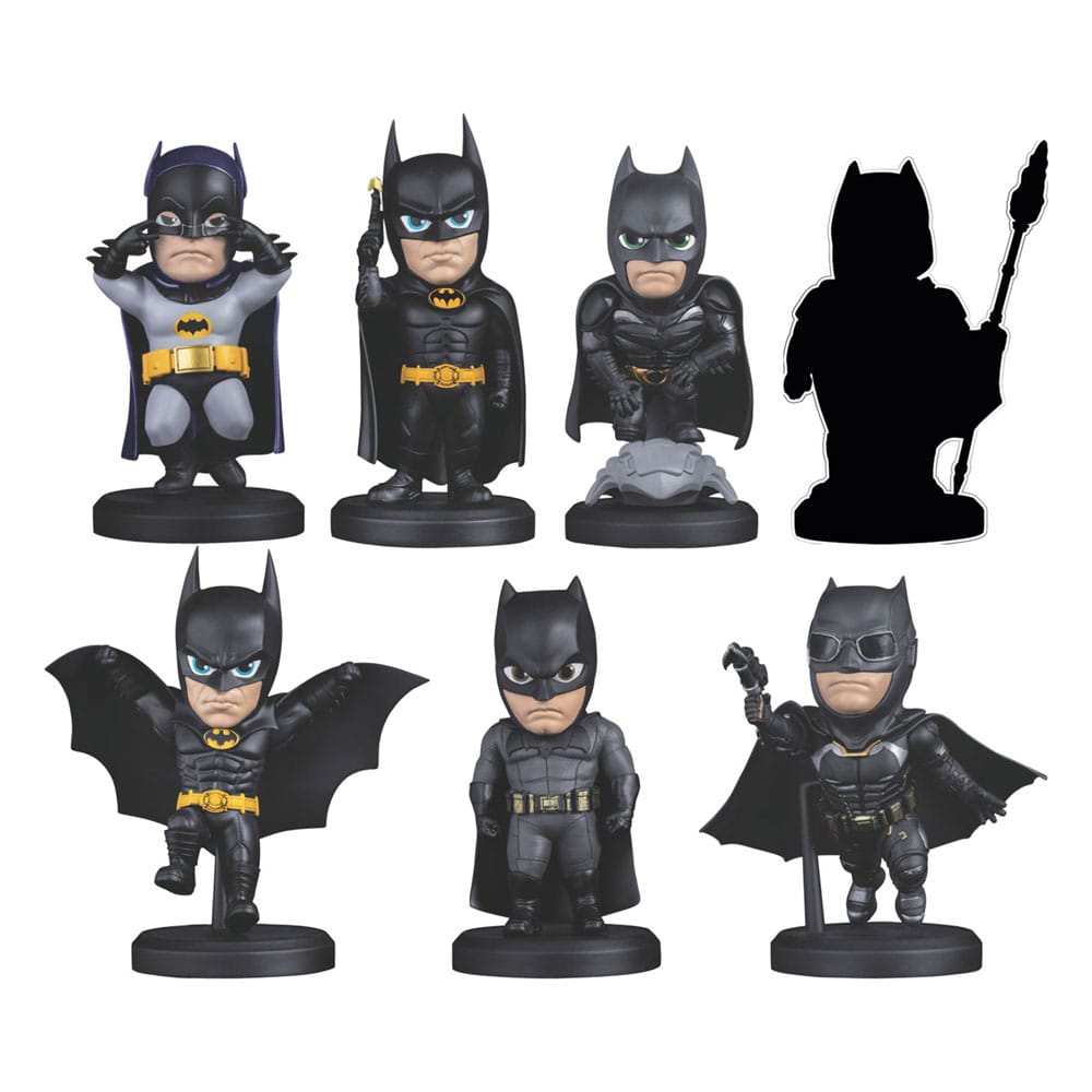 DC Comics Hero Box Generations Series Minifiguren Batman 8 cm Display (6) - Preorder - ETA: 08.11.2025