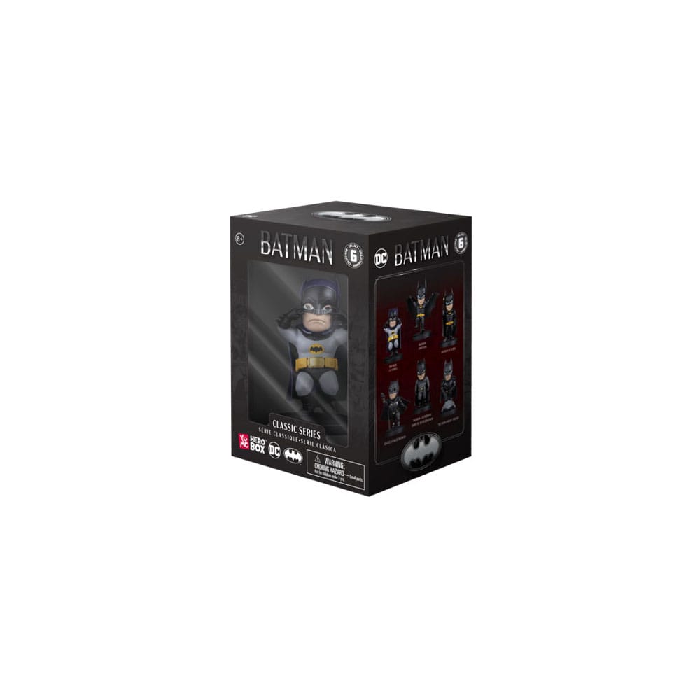 DC Comics Hero Box Generations Series Minifiguren Batman 8 cm Display (6) - Preorder - ETA: 08.11.2025