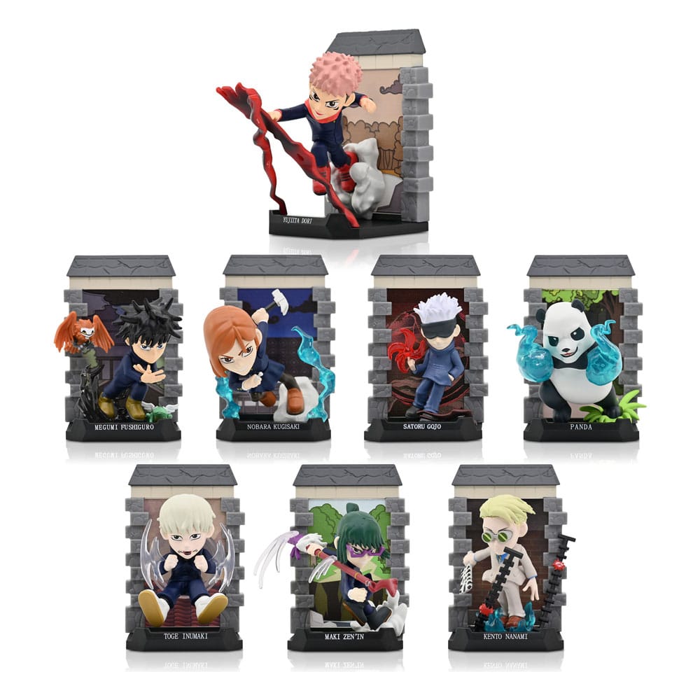 Jujutsu Kaisen Mystery Capsules Minifiguren Cursed 10 cm Display (12) - Preorder - ETA: 08.08.2026