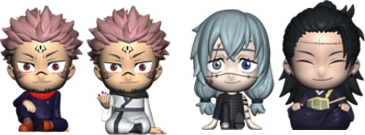Jujutsu Kaisen Bobble Hero Wackelkopf-Figuren Series 2 6 cm Blind Box Display (12) - Preorder - ETA: 25.04.2026