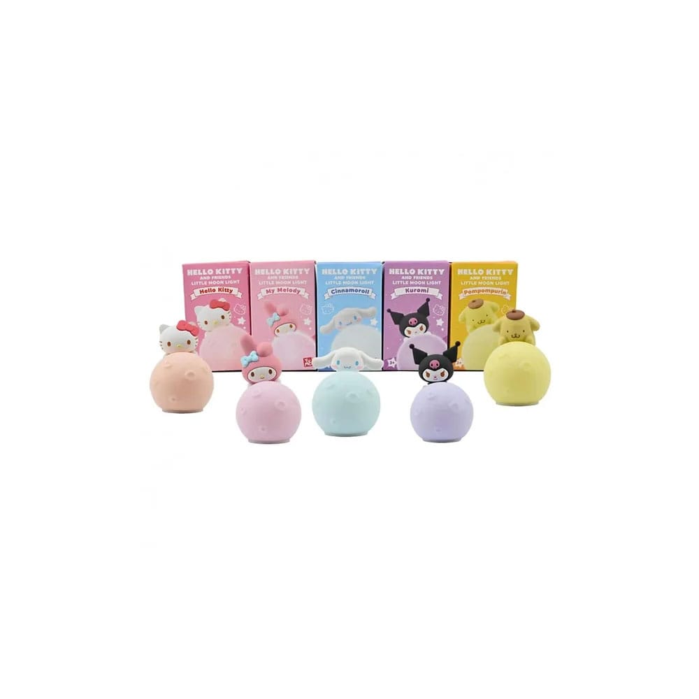 Sanrio Little Moon Light Series Minifiguren Hello Kitty and Friends 8 cm Display (12) - Versand: 7 Tage nach Bestellung