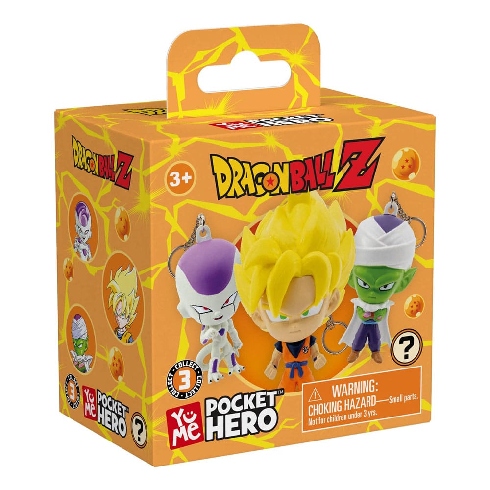 Dragon Ball Z Pocket Hero Schlüsselanhänger Series 1 Blind Box Display (12) - Preorder - ETA: 25.11.2026