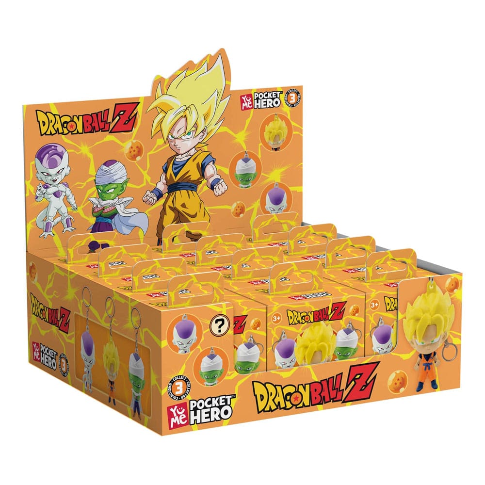 Dragon Ball Z Pocket Hero Schlüsselanhänger Series 1 Blind Box Display (12) - Preorder - ETA: 25.11.2026