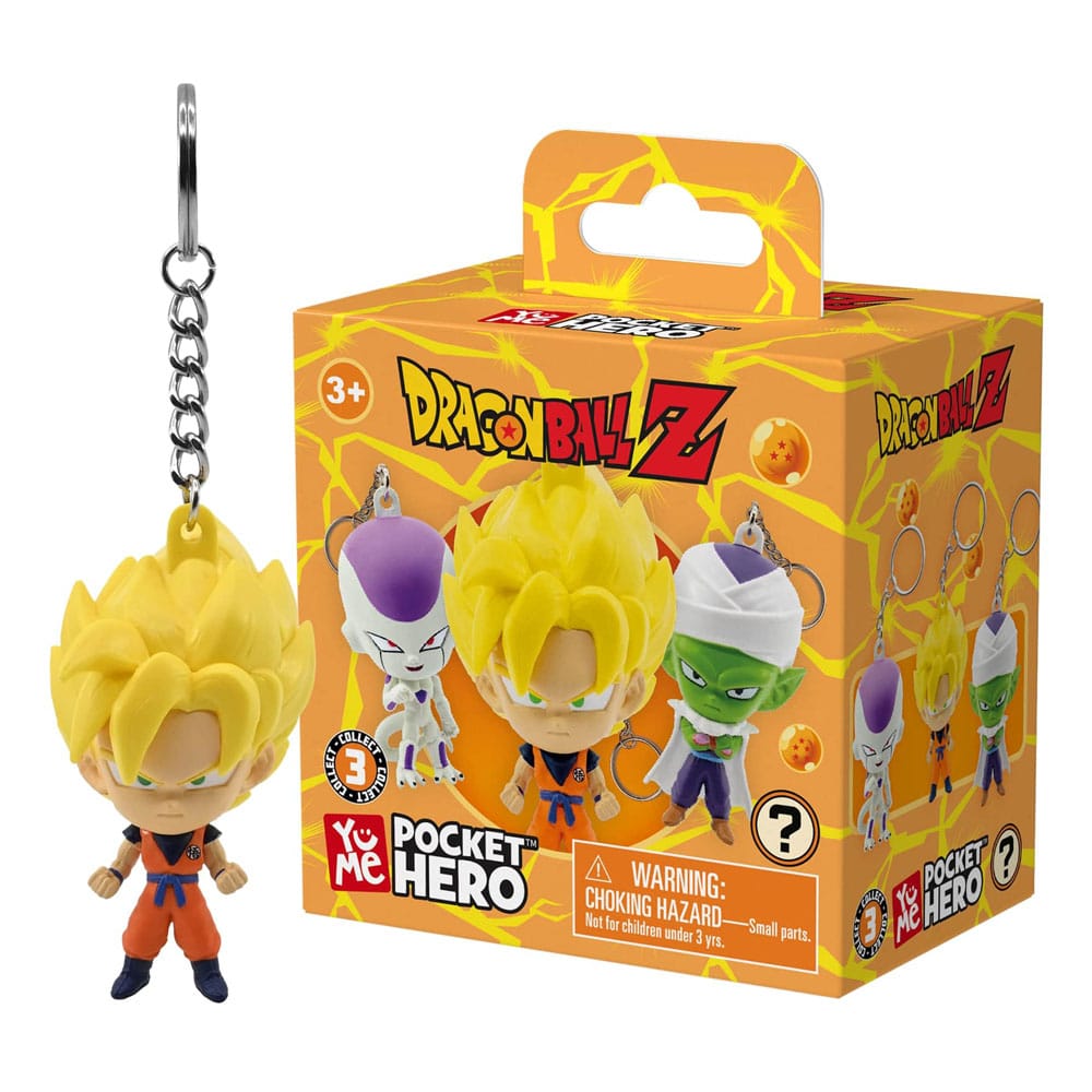 Dragon Ball Z Pocket Hero Schlüsselanhänger Series 1 Blind Box Display (12) - Preorder - ETA: 25.11.2026