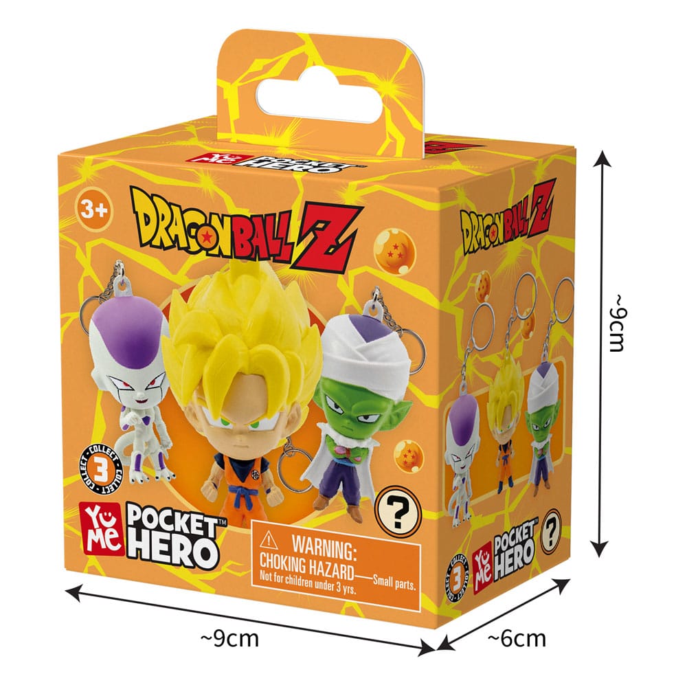 Dragon Ball Z Pocket Hero Schlüsselanhänger Series 1 Blind Box Display (12) - Preorder - ETA: 25.11.2026