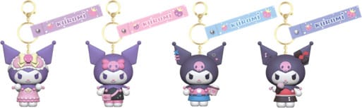 Sanrio Kuromi Cute Outfit Series Schlüsselanhänger Kuromi Display (12) - Versand: 7 Tage nach Bestellung