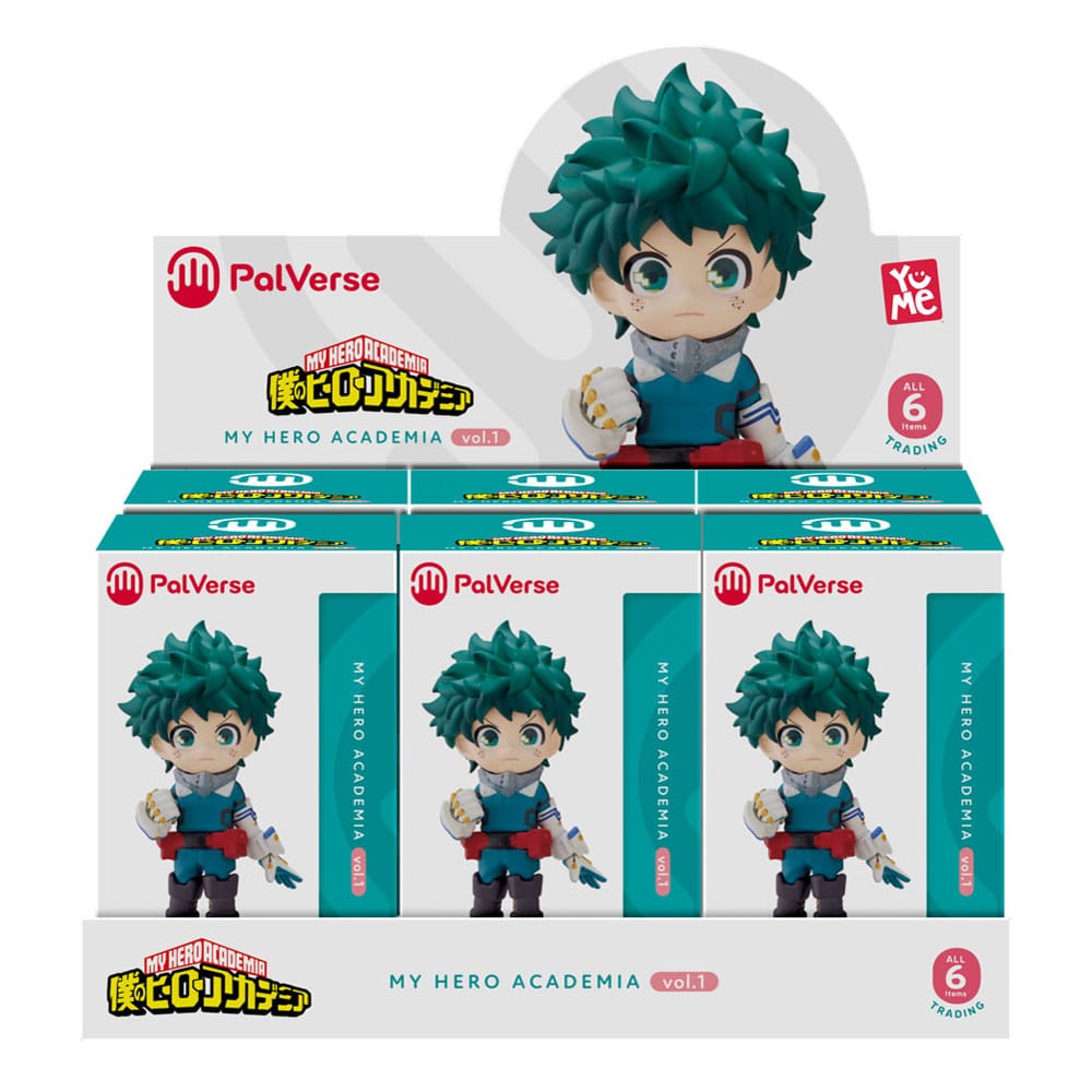 My Hero Academia Anime Series Minifiguren 9 cm Display (6) - Preorder - ETA: 09.07.2026