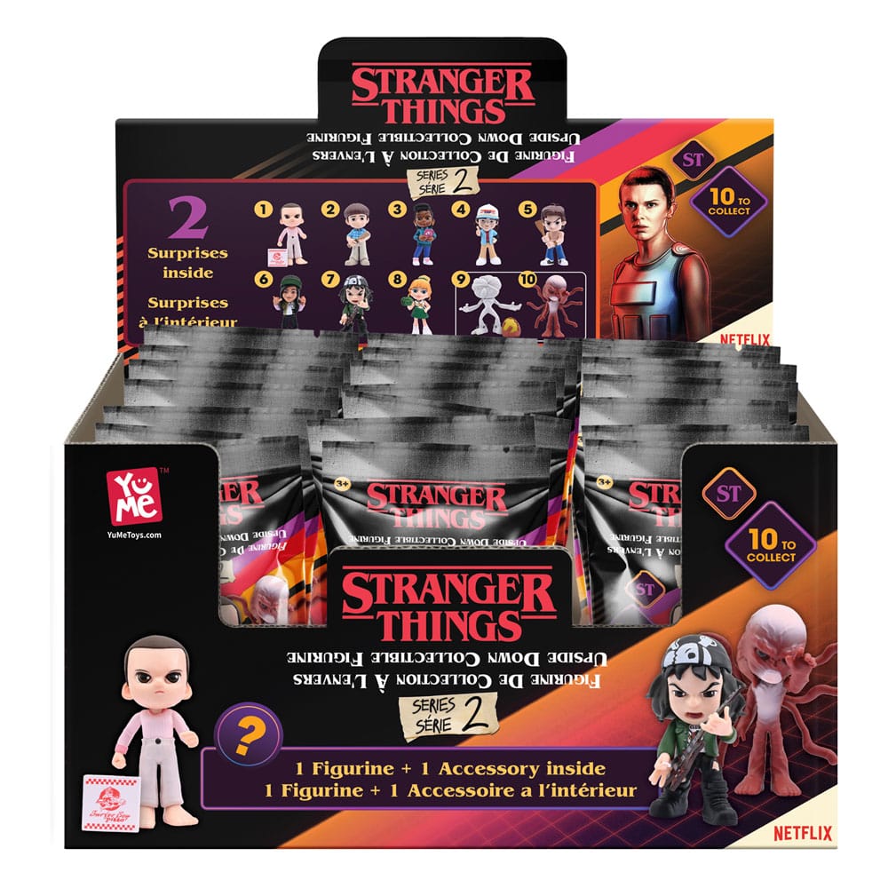 Stranger Things Secret Capsule Minifiguren Upside Down 2 7 cm Display (24) - Preorder - ETA: 31.10.2025