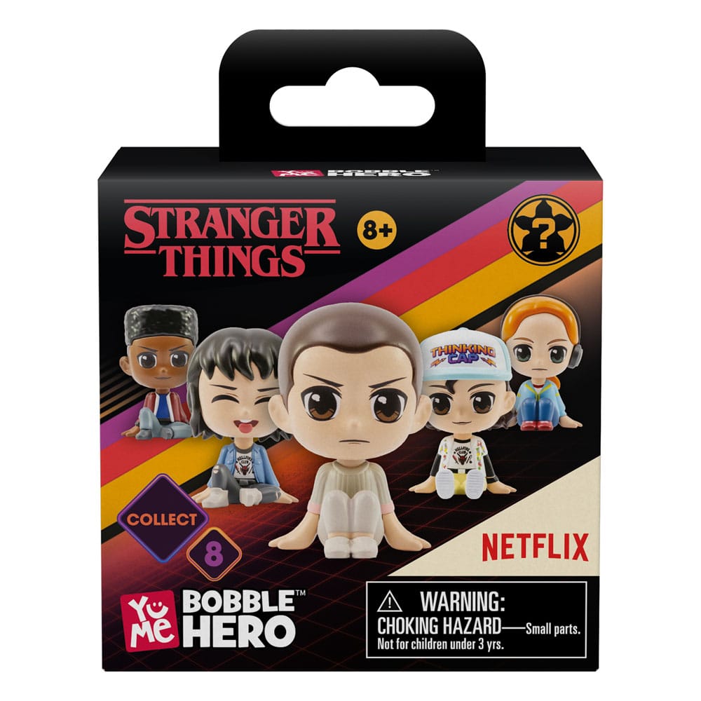 Stranger Things Bobble Hero Wackelkopf-Figuren 6 cm Display (12) - Preorder - ETA: 31.10.2025