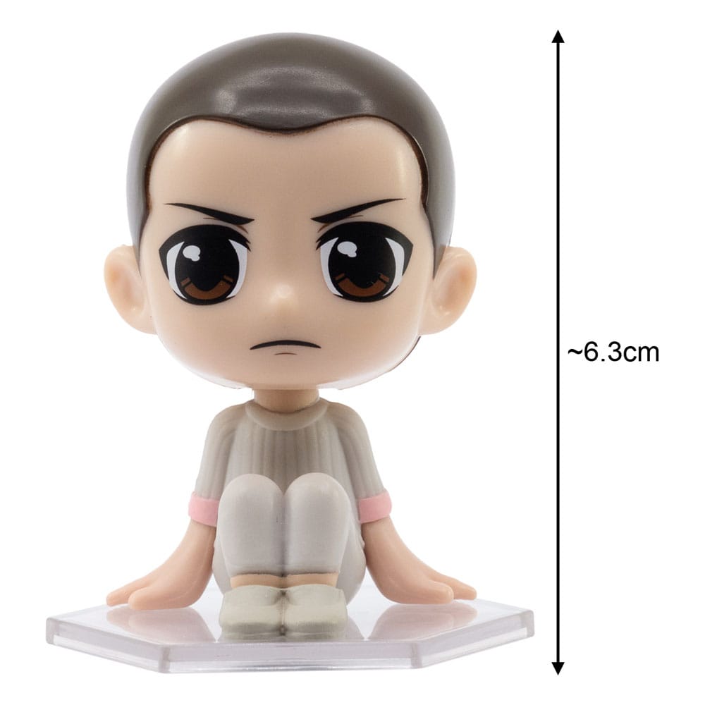 Stranger Things Bobble Hero Wackelkopf-Figuren 6 cm Display (12) - Preorder - ETA: 31.10.2025