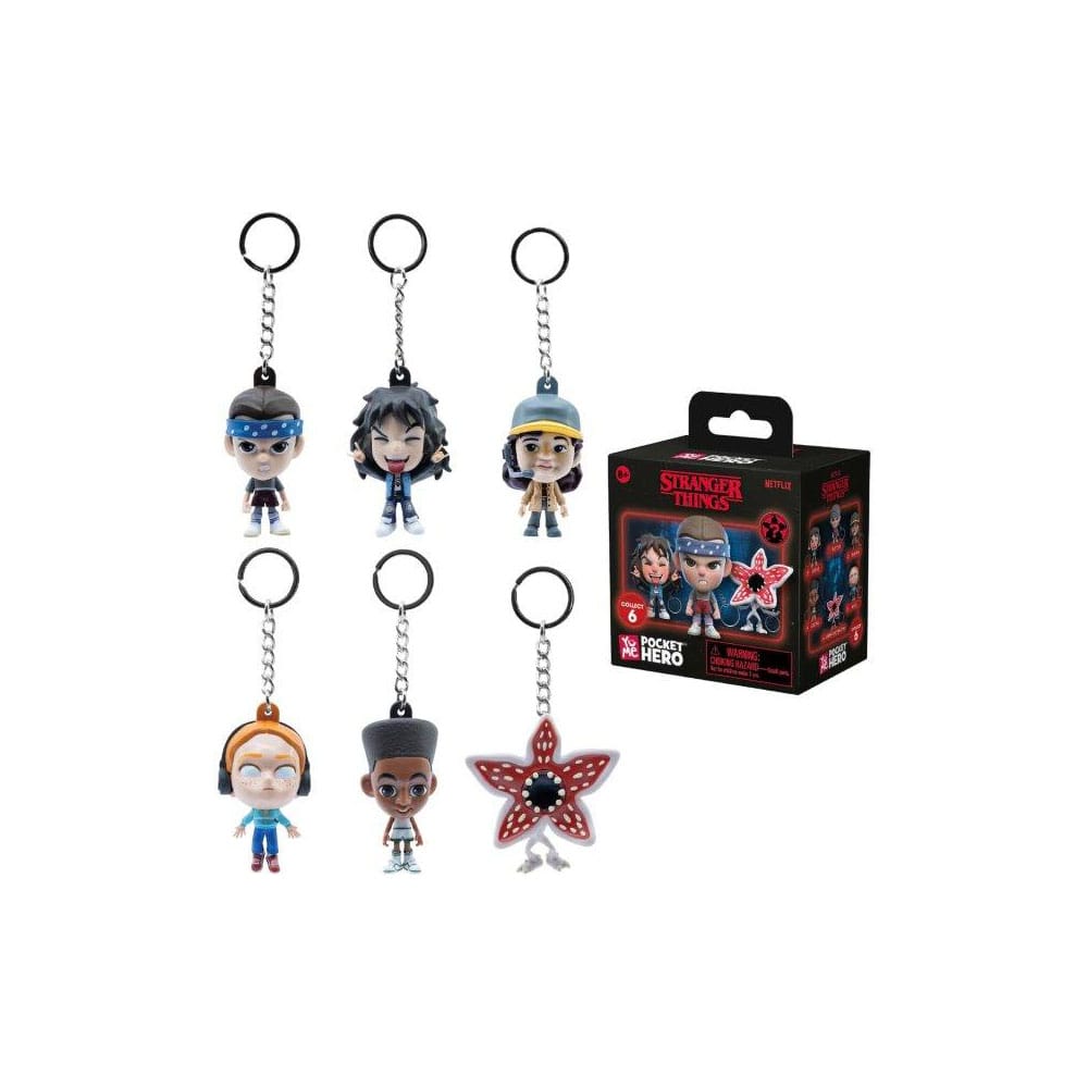 Stranger Things Pocket Hero Schlüsselanhänger (1) - random selection - sofort lieferbar