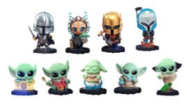 Star Wars The Mandalorian Cosbi Minifiguren 8 cm Blind Box Display (8) - Preorder - ETA: 09.10.2026