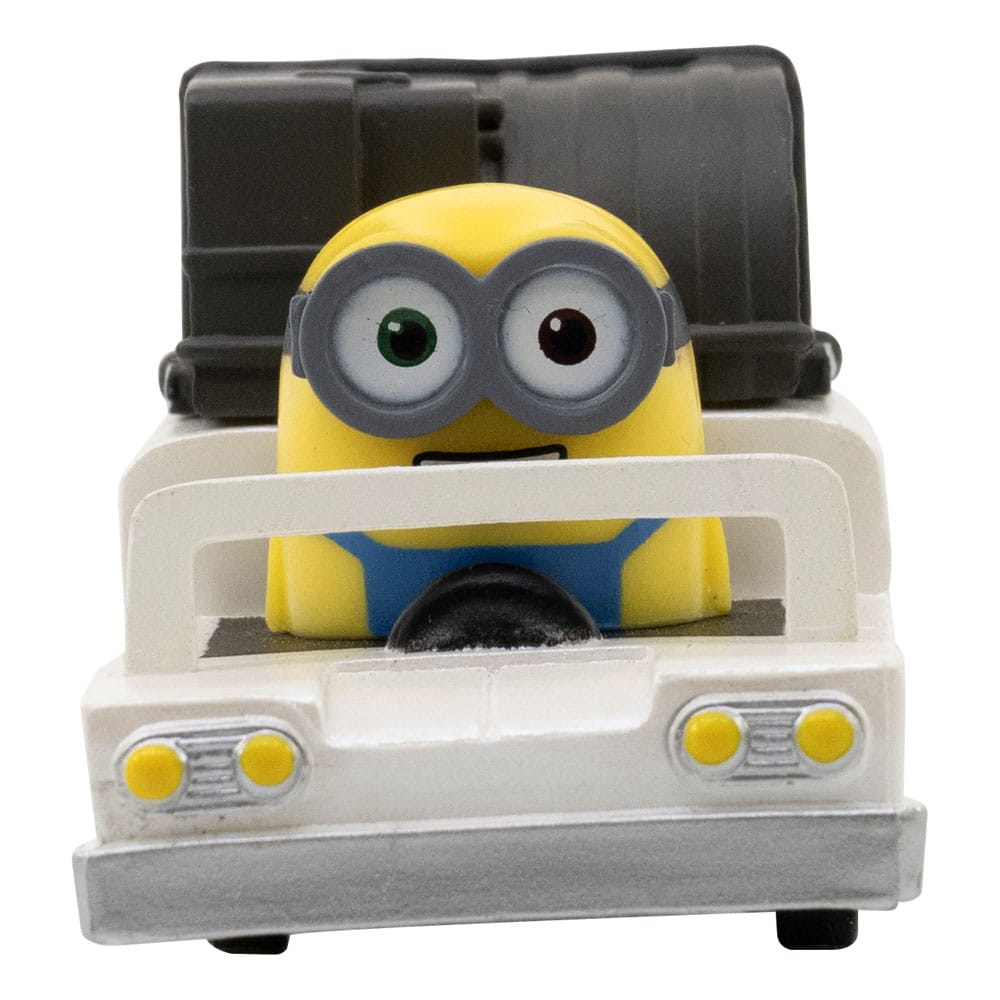 Minions Zoom Hero Rückzug-Fahrzeuge mit Figuren Blind Box Display (12) - Preorder - ETA: 25.04.2026