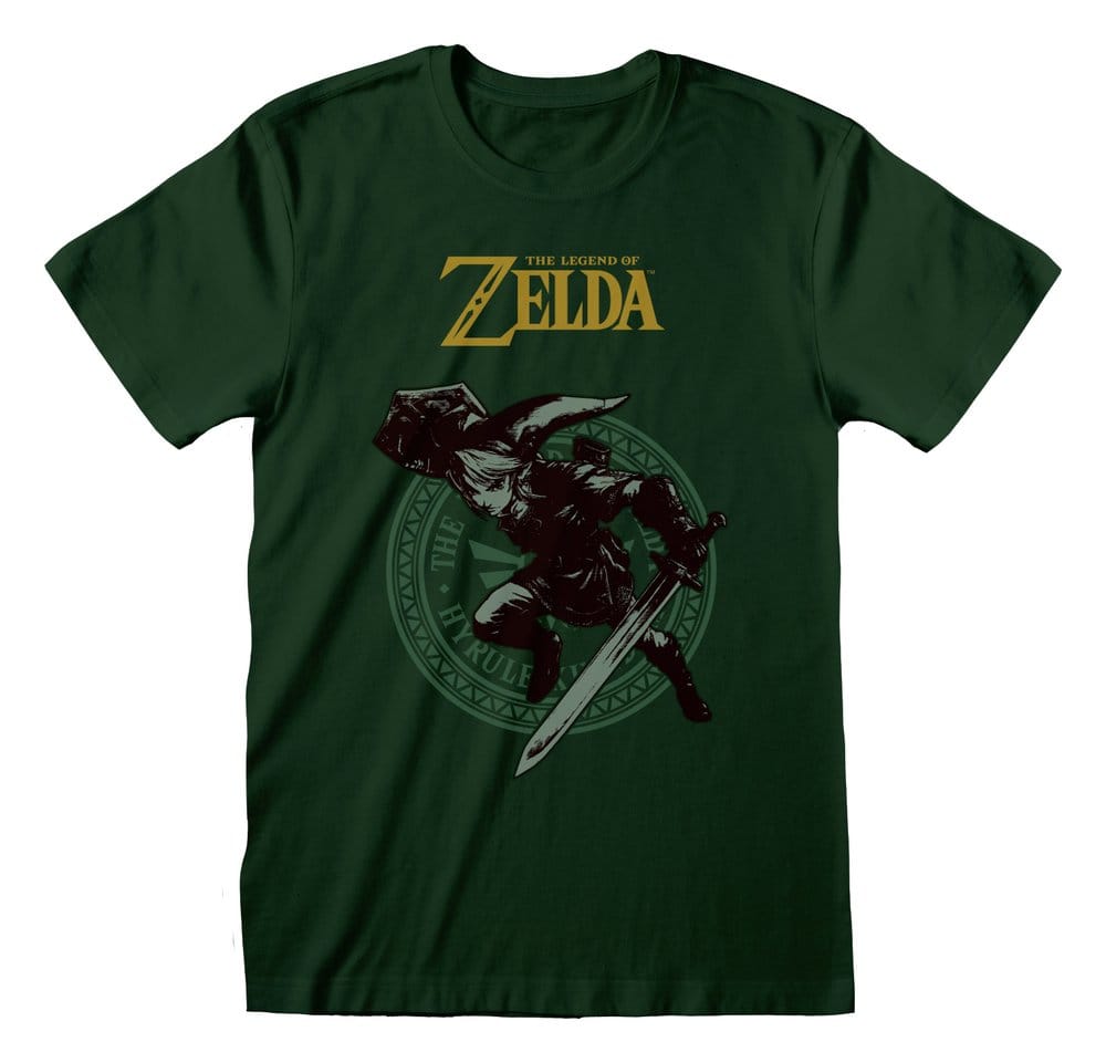 Nintendo The Legend of Zelda T-Shirt Link Pose Größe M - Preorder - ETA: 28.11.2026