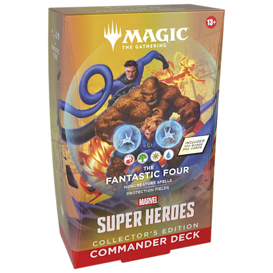 Magic: The Gathering | Marvel Super Heroes: "The Fantastic Four" Commander Deck: Collector's Edition – Englisch - sofort verfügbar