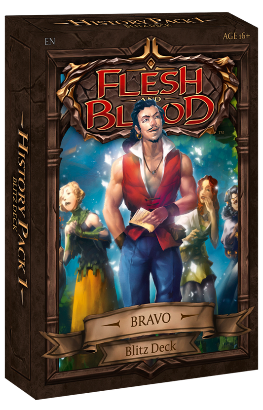 Flesh & Blood TCG - History Pack 1 - Bravo Blitz Deck - englische Ausgabe - sofort lieferbar