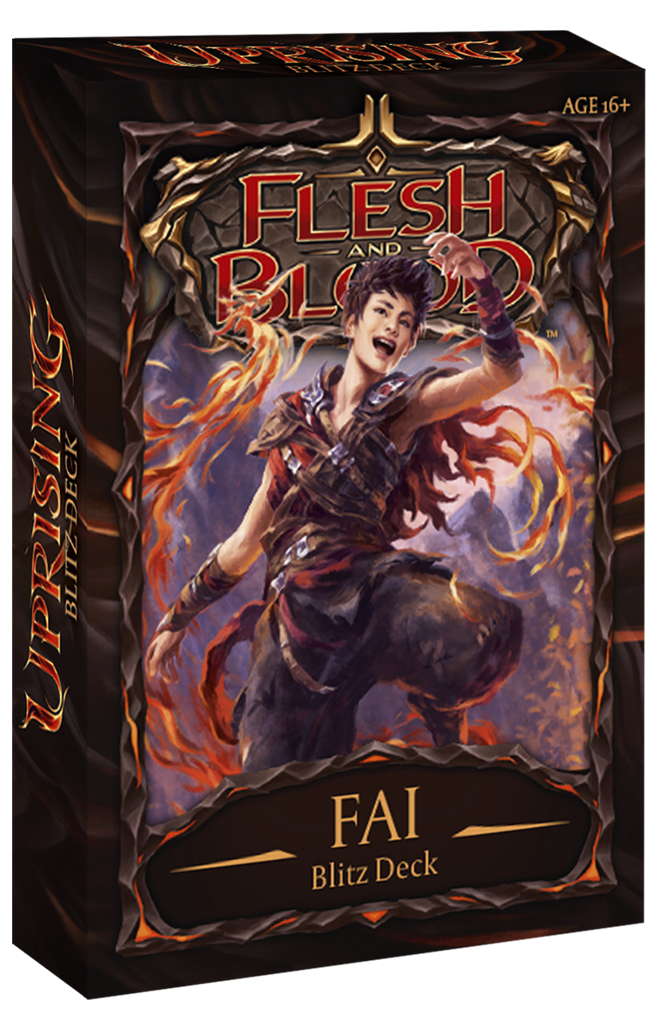 Flesh & Blood TCG - Uprising Blitz Deck Fai – englische Ausgabe - sofort lieferbar