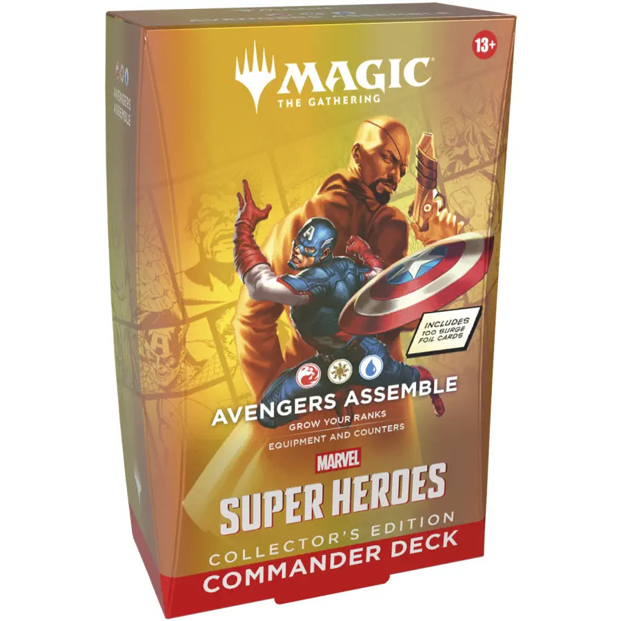 Magic: The Gathering | Marvel Super Heroes: "Avengers Assemble" Commander Deck: Collector's Edition – Englisch - sofort verfügbar