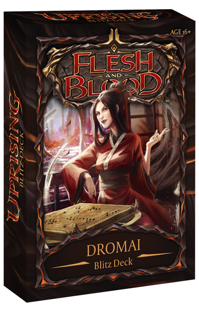 Flesh & Blood TCG - Uprising Blitz Deck Dromai – englische Ausgabe - sofort lieferbar