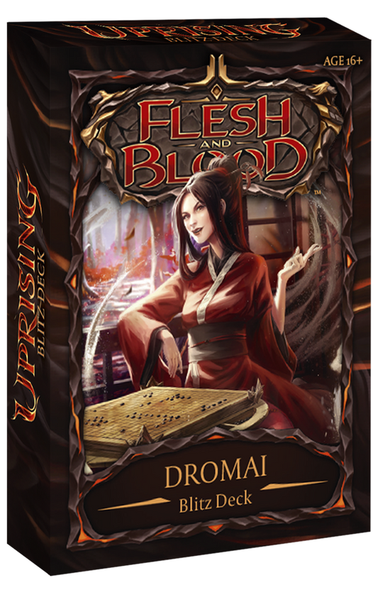 Flesh & Blood TCG - Uprising Blitz Deck Dromai – englische Ausgabe - sofort lieferbar