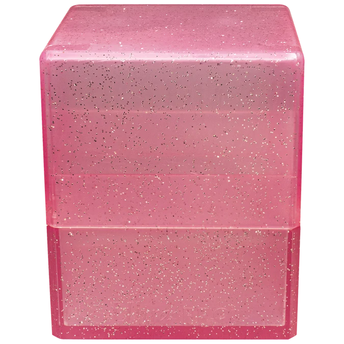 Ultra Pro Satin Cube – Glitter Pink Deck Box - sofort lieferbar