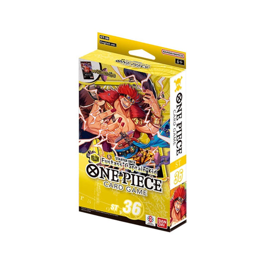One Piece Card Game Eustass Captain Kid Starter Deck ST-36 Englisch - sofort lieferbar