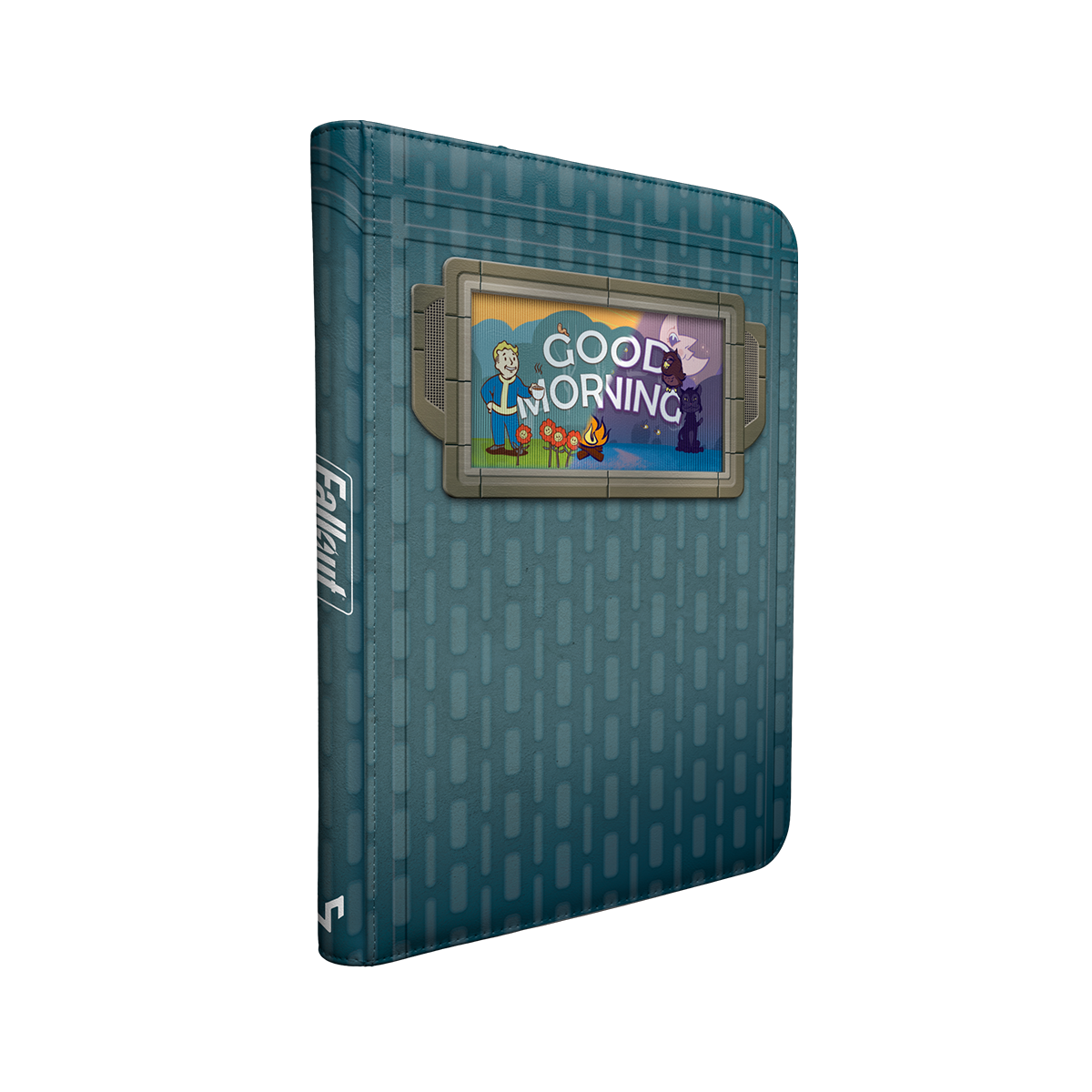 Ultra PRO - Fallout - Vault Boy - Good Morning/Good Evening Lenticular 9-Pocket Zippered Premium PRO-BINDER® for Tabletop Gaming - Preorder - ETA: 30.09.2026