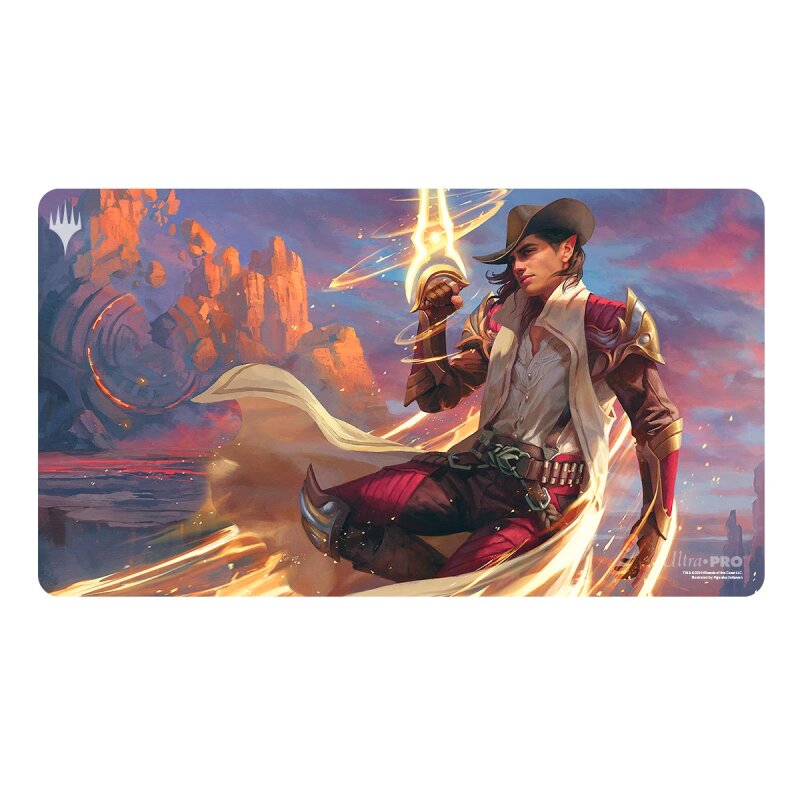 Ultra Pro - Outlaws of Thunder Junction Playmat for Magic: The Gathering - Kellan, the Kid - sofort lieferbar