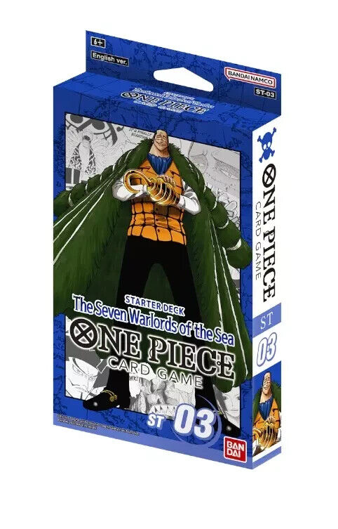 One Piece Card Game - STARTER DECK - The Seven Warlords of the Sea ST-03 - Englisch