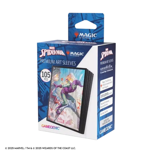 Gamegenic - Magic: The Gathering - Spider-Man / Green Goblin - Premium Art Sleeves (105 Stück) - sofort lieferbar