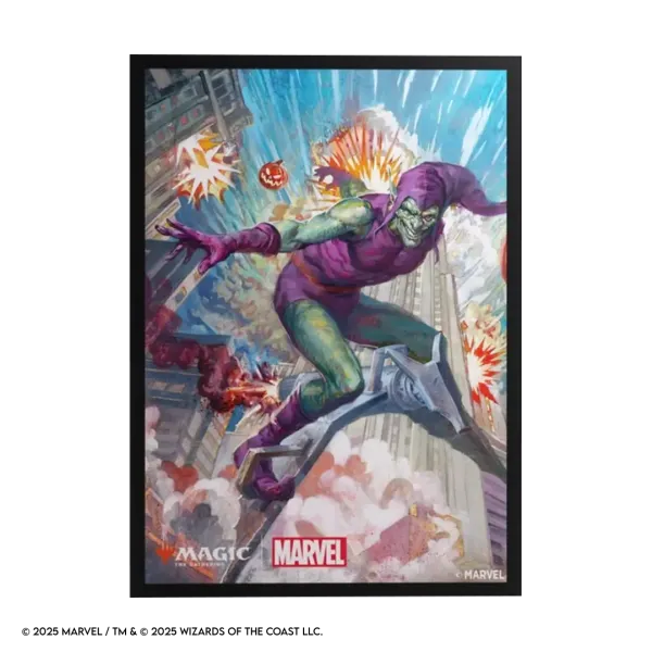 Gamegenic - Magic: The Gathering - Spider-Man / Green Goblin - Premium Art Sleeves (105 Stück) - sofort lieferbar
