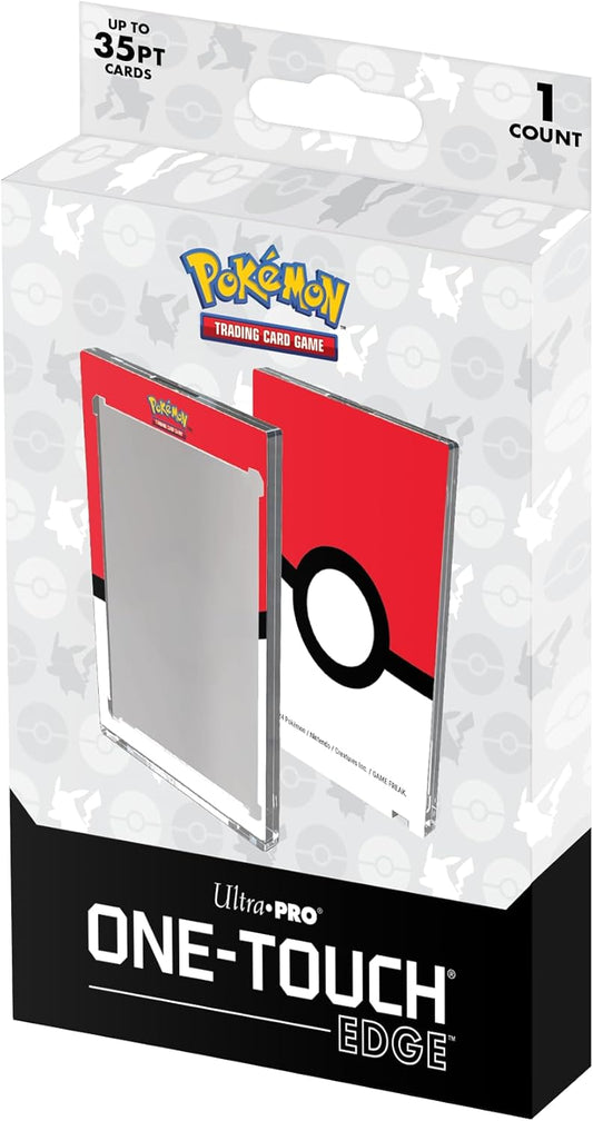 Ultra PRO Single 35PT ONE-TOUCH Edge - Poké Ball Printed Magnetic Card Holder for Pokémon - sofort lieferbar