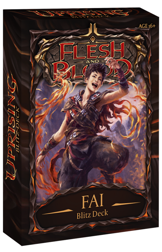 Flesh & Blood TCG - Uprising Blitz Deck Fai – englische Ausgabe - sofort lieferbar