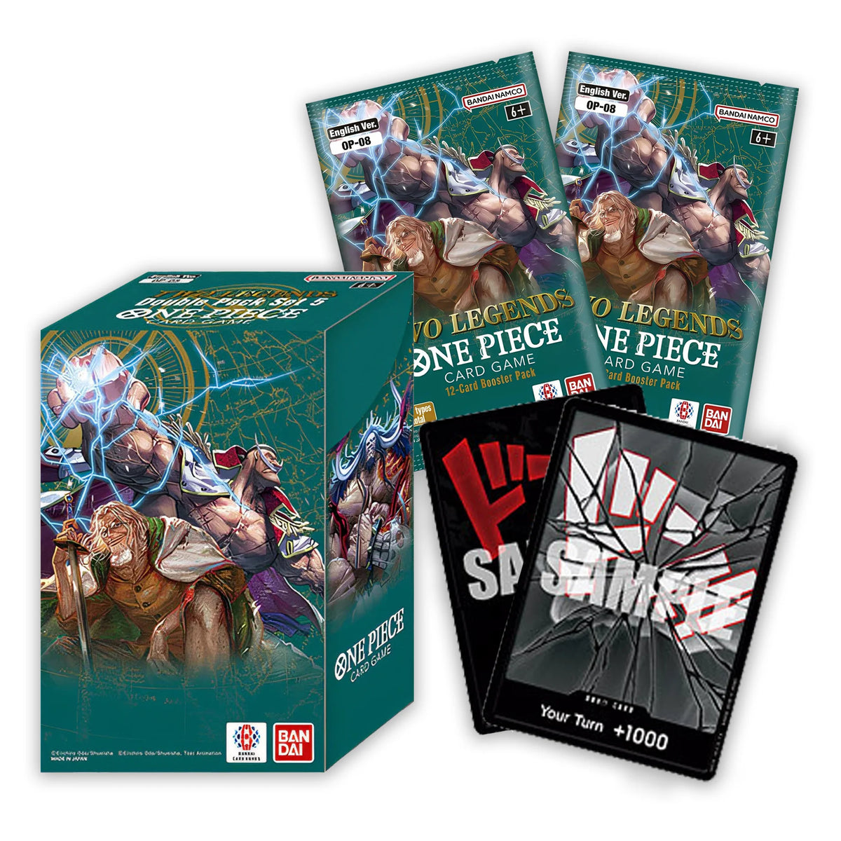 One Piece Card Game - Double Pack Set Vol. 5 - in englischer Sprache - sofort lieferbar